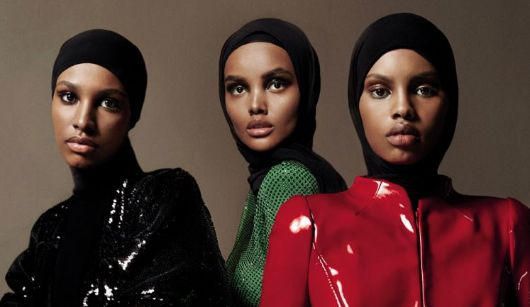 Mujeres con hiyab en la portada de Vogue