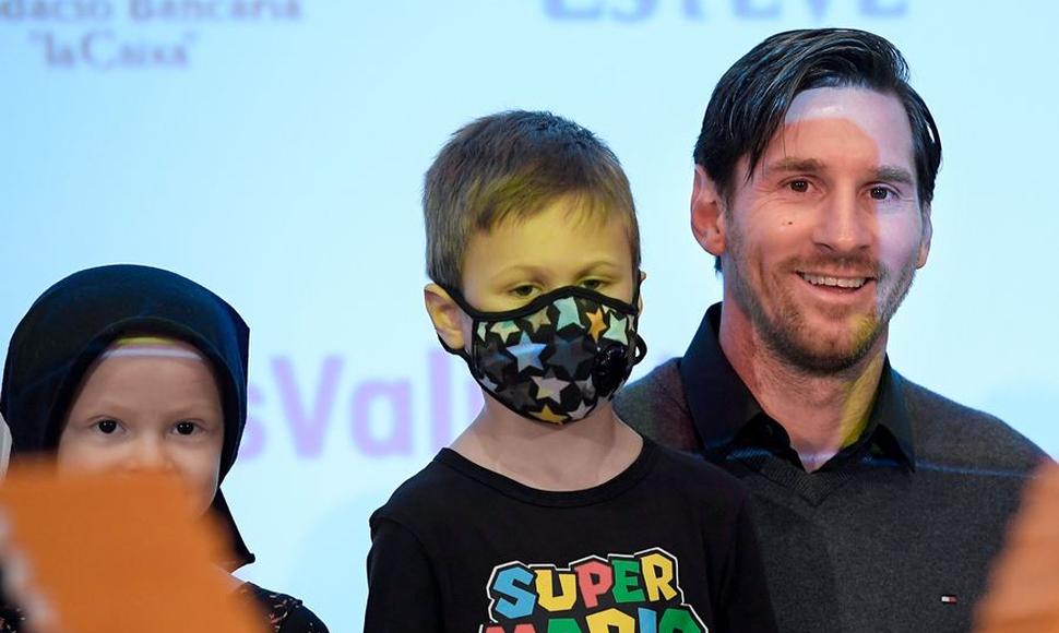 Fundación Leo Messi apoya a niños con cáncer