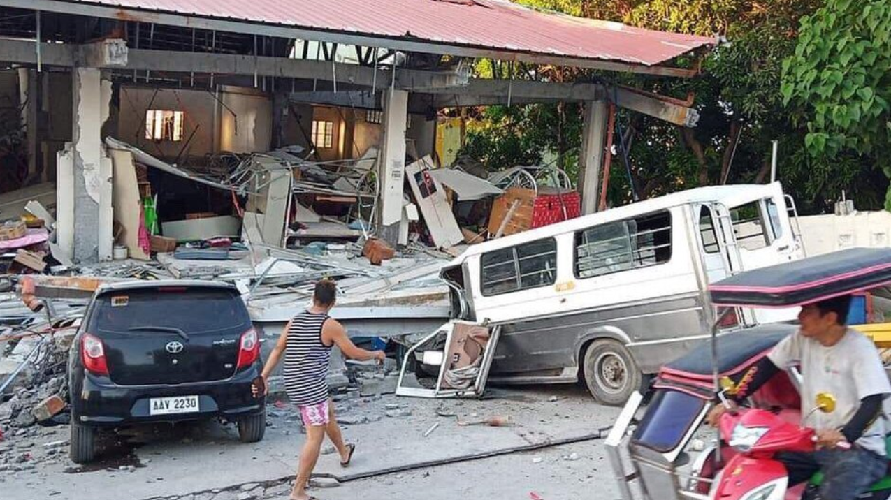 sismo en Filipinas