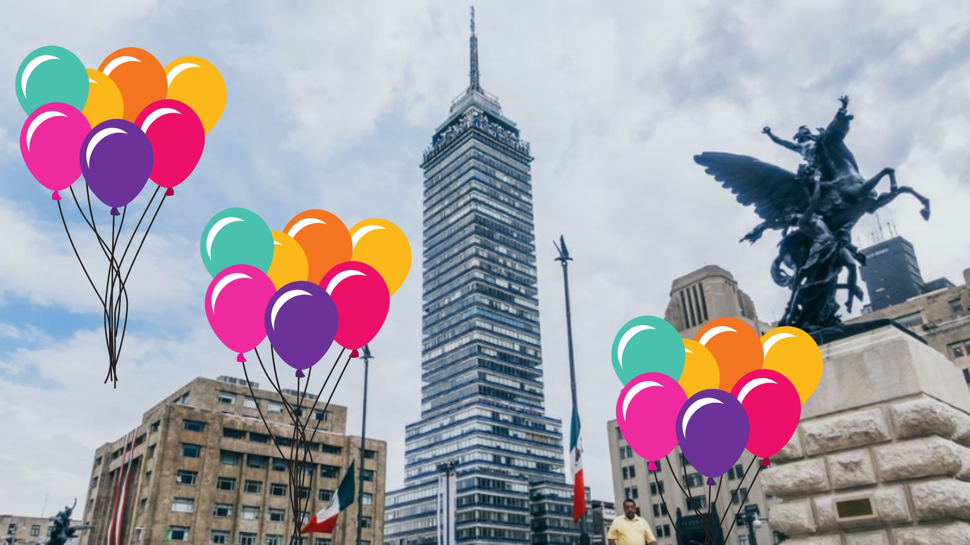 La Torre Latino celebra su cumple 63 y el Día del Niño.