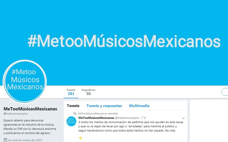 me-too-musicos-mexicanos-denuncia intento de censura