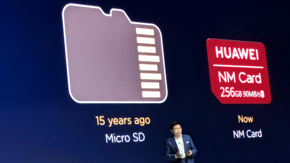 Huawei tampoco podrá vender teléfonos compatibles con tarjetas microSD