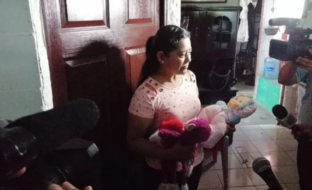 Madre de Óscar, migrante salvadoreño muerto en el Río Bravo. Foto: El Universal