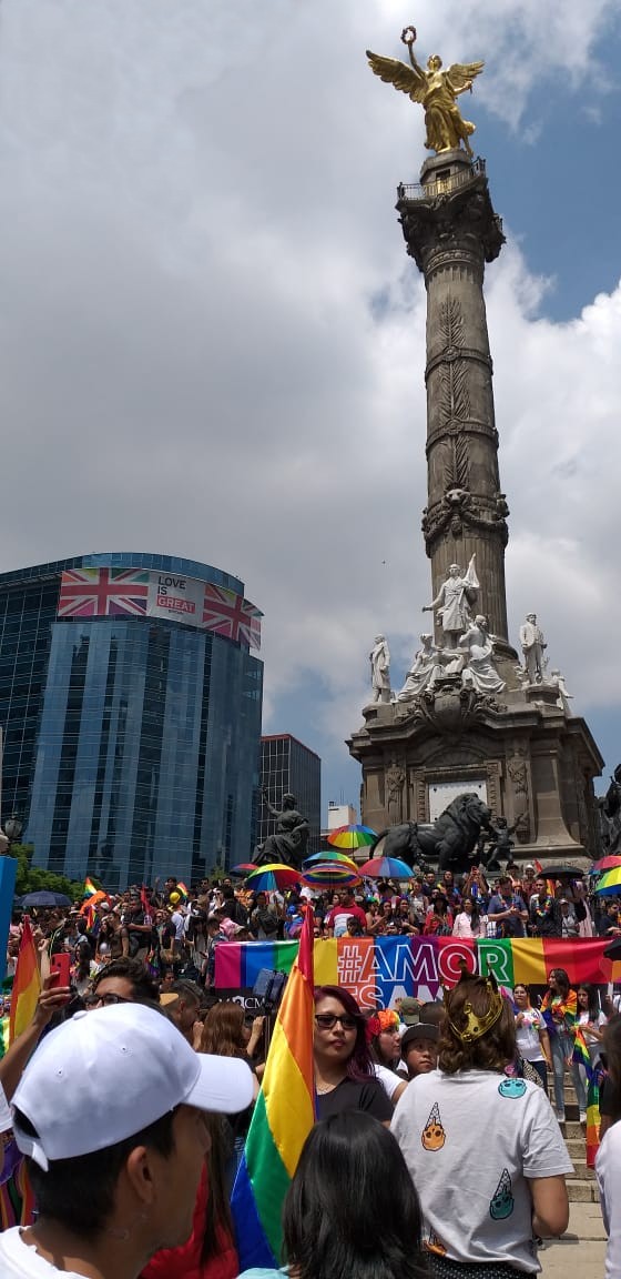 Marcha del Orgullo 2019. Foto: Tania Itzel Vargas