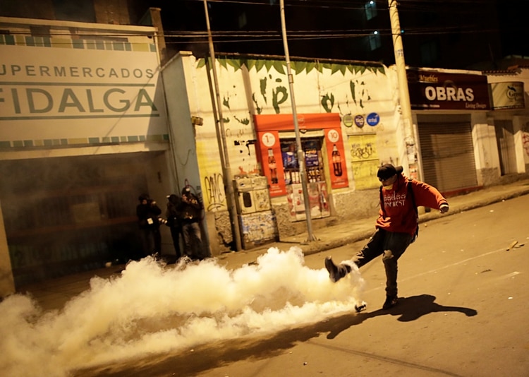 Protestas en Bolivia (REUTERS/Ueslei Marcelino)