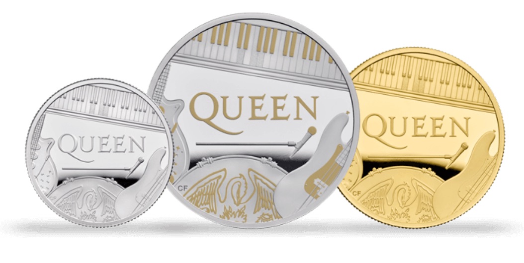 Moneda Queen Reino Unido