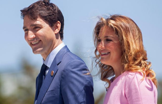 Sophie Grégoire, esposa del Primer Ministro de Canadá, Justin Trudeau, dio positivo por coronavirus