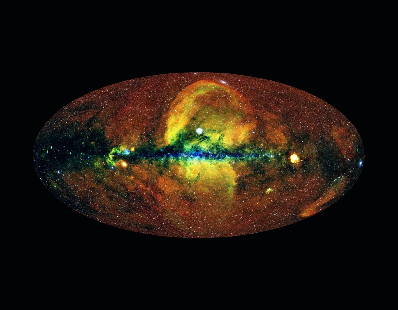 mapa del universo en rayos x