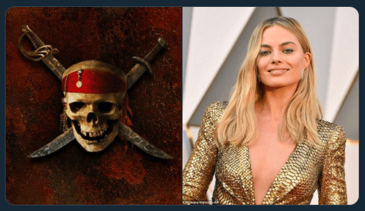 Margot Robbie en Piratas del Caribe