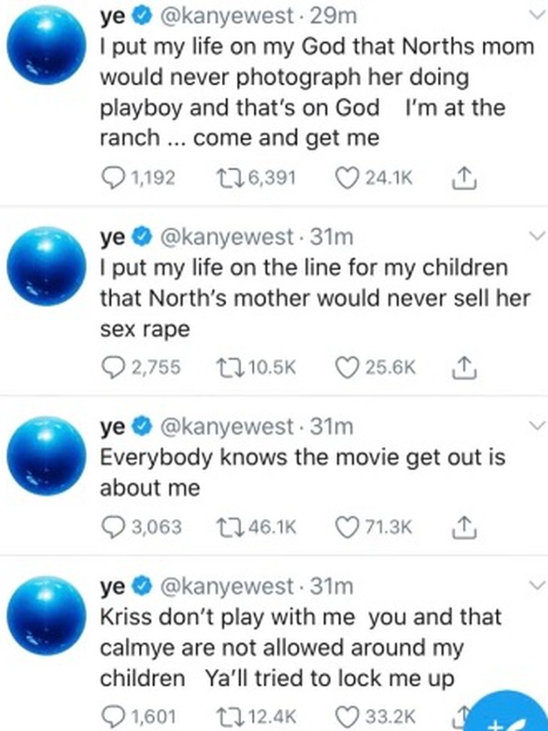 Kanye West Twitter 