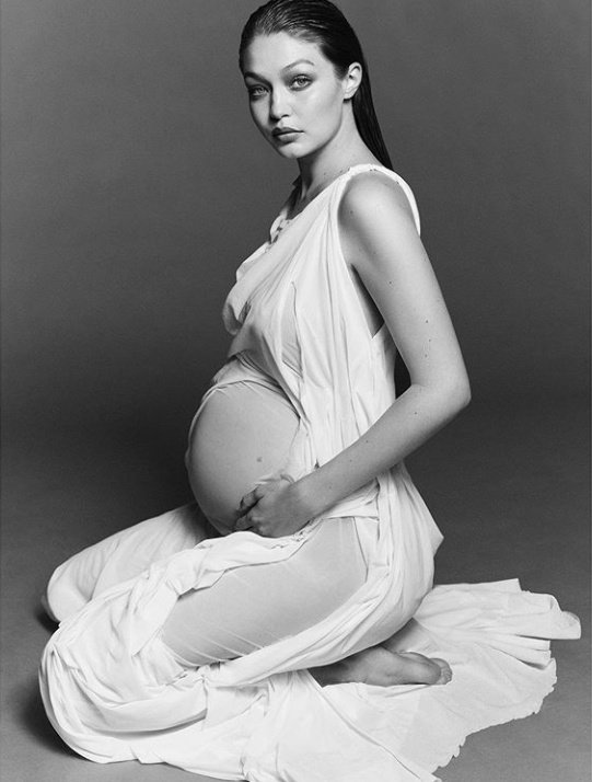 Gigi Hadid muestra las primeras fotografías de su embarazo