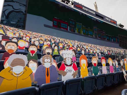 Partido NFL personajes South Park