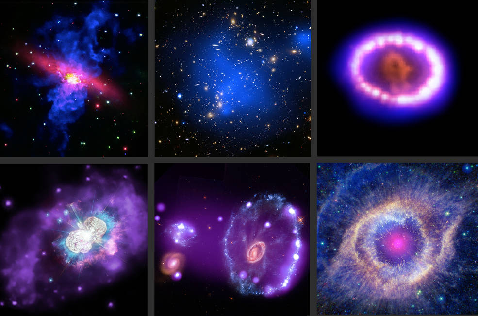 Mira estas imágenes del Observatorio de rayos-X Chandra de la NASA
