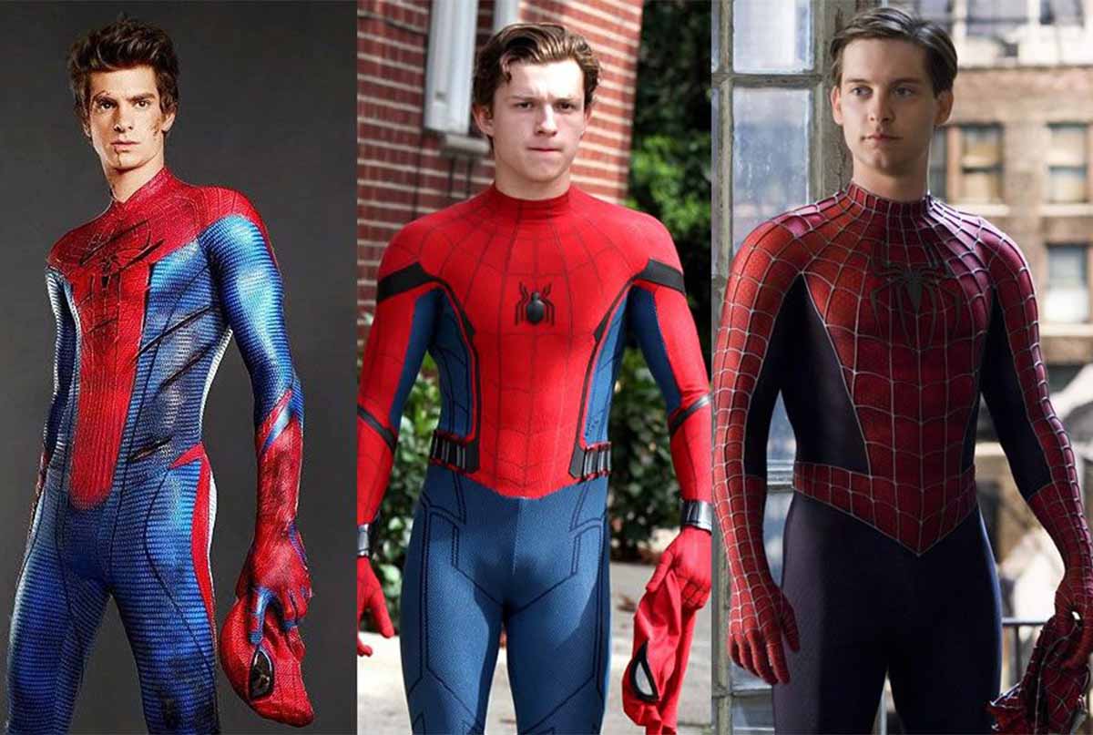 Andrew Garfield Tobey Maguire Tom Holland Spider Man 3