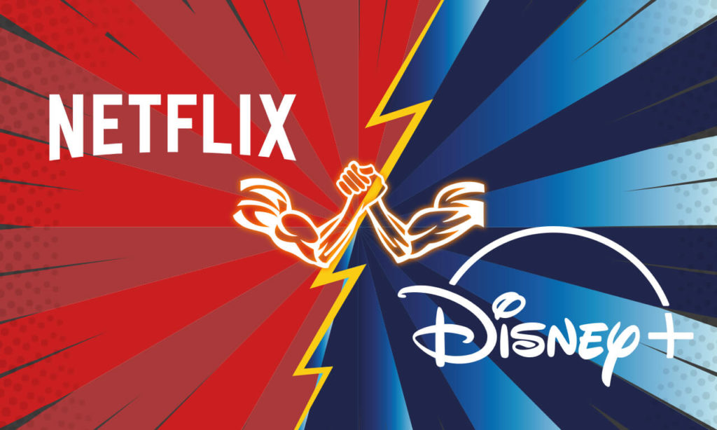 Guerra del streaming Netflix vs Disney Plus