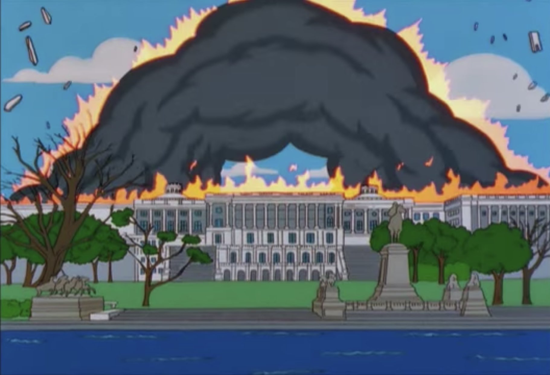 Los Simpson predijeron asalto al Capitolio
