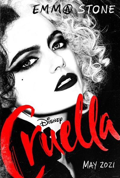 Disney ya liberó el póster oficial de "Cruella"
