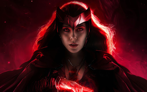 WandaVision Scarlet Witch Bruja Escarlata Magia del Caos