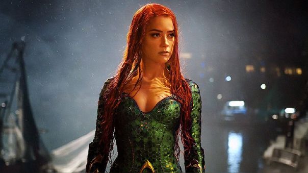 Amber Heard continúa en Aquaman 2
