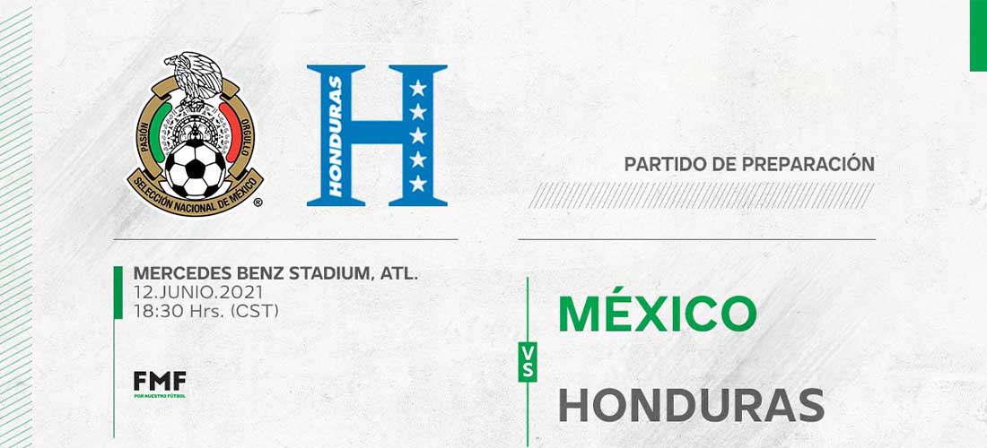 SMN anunció que habrá juego amistoso contra Honduras