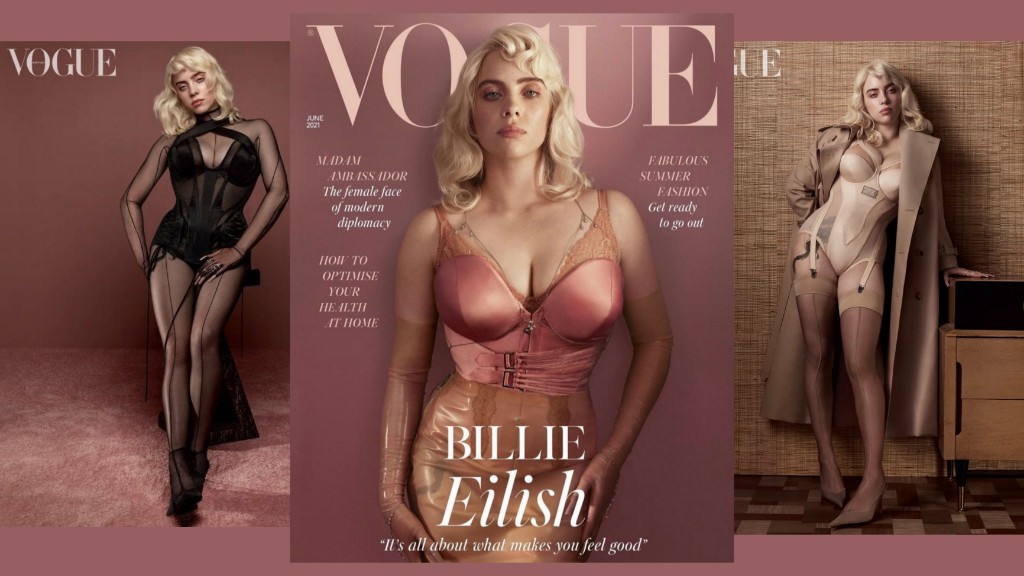¡Wow! Billie Eilish protagoniza la portada de British Vogue