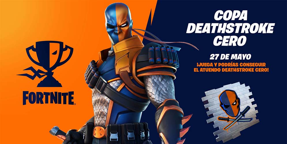 Deathstroke Cero llegará a la tienda de Fortnite el 1 de junio de 2021