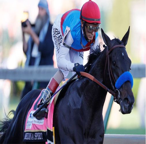El caballo Medina Spirit da positivo a una prueba de antidoping