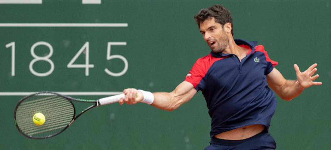Pablo Andújar supera a Roger Federer ante su regreso en el ATP 25' Geneva Open