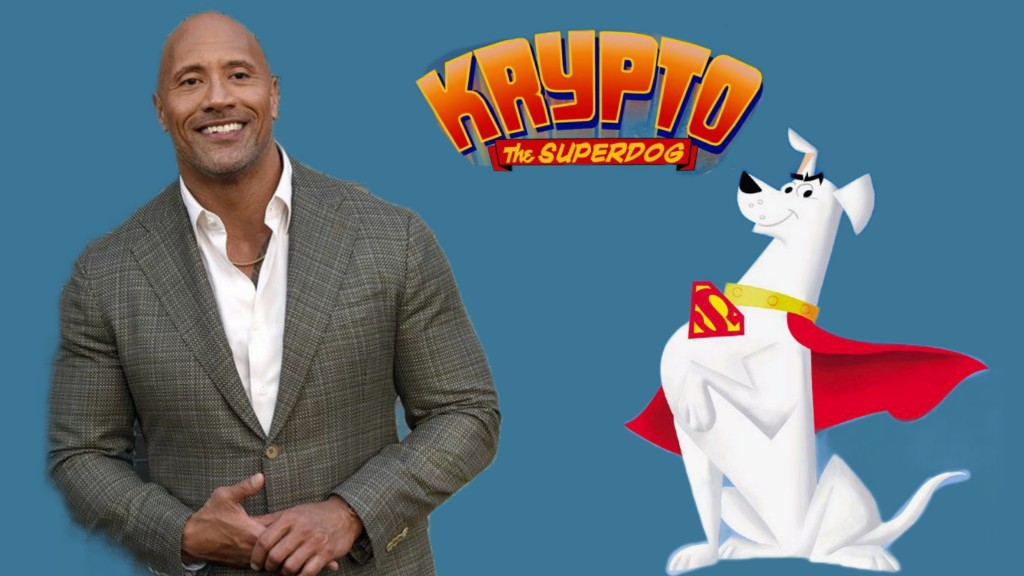 Dwayne Johnson dará voz a 'Krypto' el Superdog en 'DC League of Super-Pets'