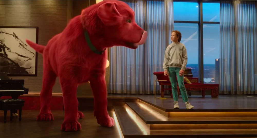 Clifford el gran perro rojo trailer live action