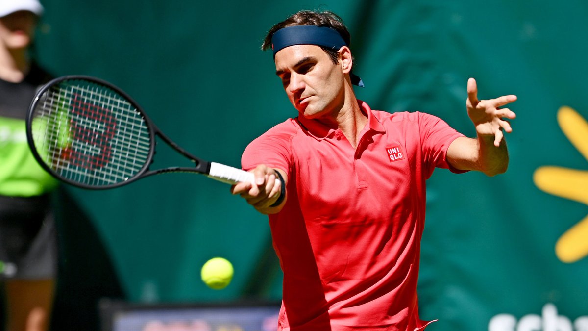 EL 10 veces ganador Roger Federer vuelve a pisar el césped del Noventi Open venciendo a Iliá Ivashka