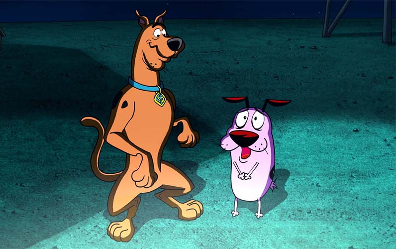 Trailer de la película "Scooby-Doo conocer a Coraje El Perro Cobarde"