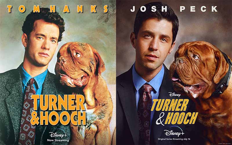Disney+ libera póster promocional del remake de 'Turner & Hooch'