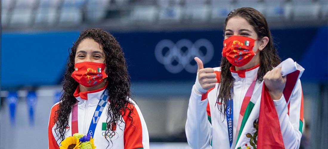 Alejandra Orozco y Gabriela Agúndez obtienen medalla de bronce en salto sincronizado de clavados