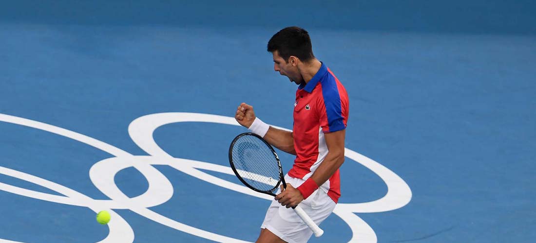 Novak Djokovic avanza a octavos de final en Tokio 2020