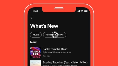 Whats New Spotify notificaciones