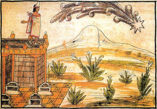 Moctezuma y el cometa