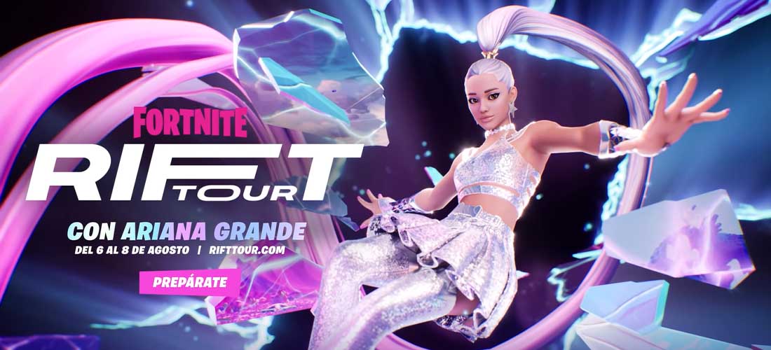 Ariana Grande tendrá concierto en Fortnite