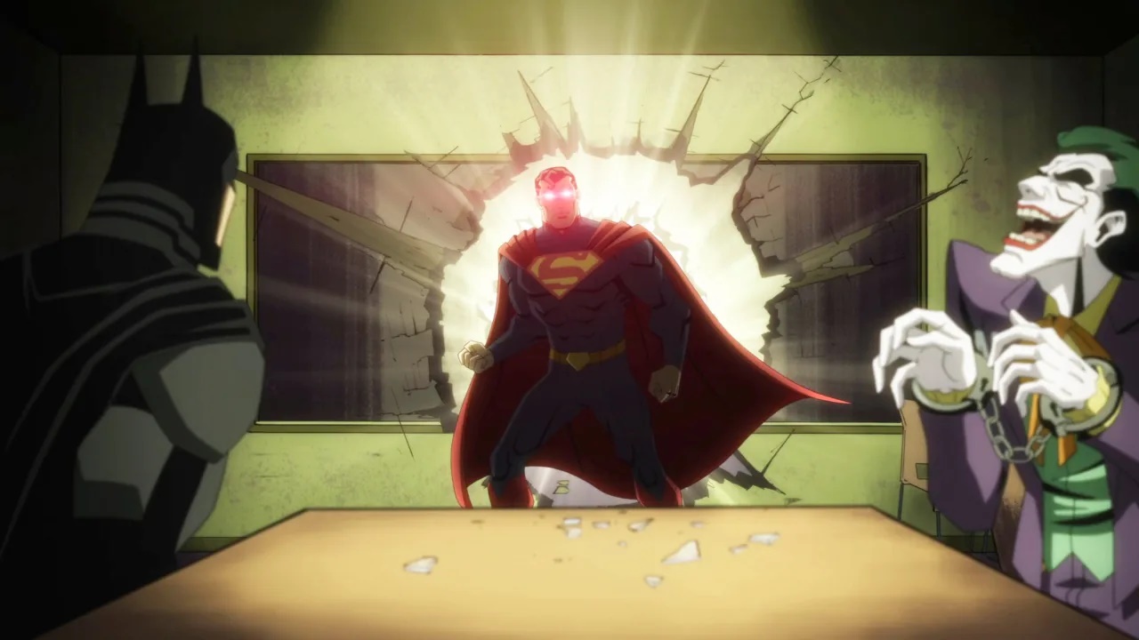 Injustice trailer película animada DC