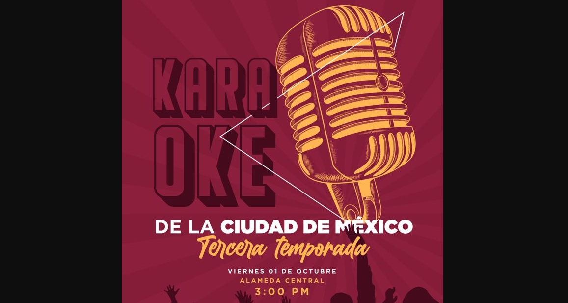 Regresan los “Viernes de Karaoke“ a la Alameda Central