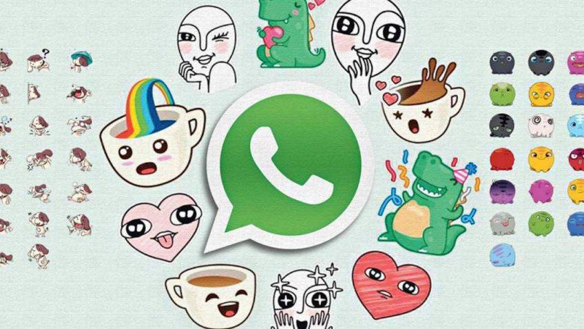 WhatsApp stickers fotografías