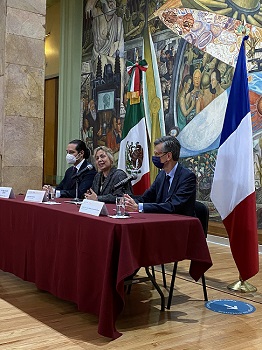 Convenio une a México y Francia en temas de Cultura (Twitter: @FrancianeMexico)