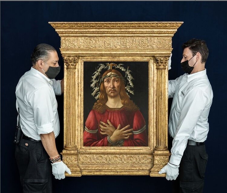 Retrato de Botticelli se venderá en 40 millones (Instagram: @sothebys)