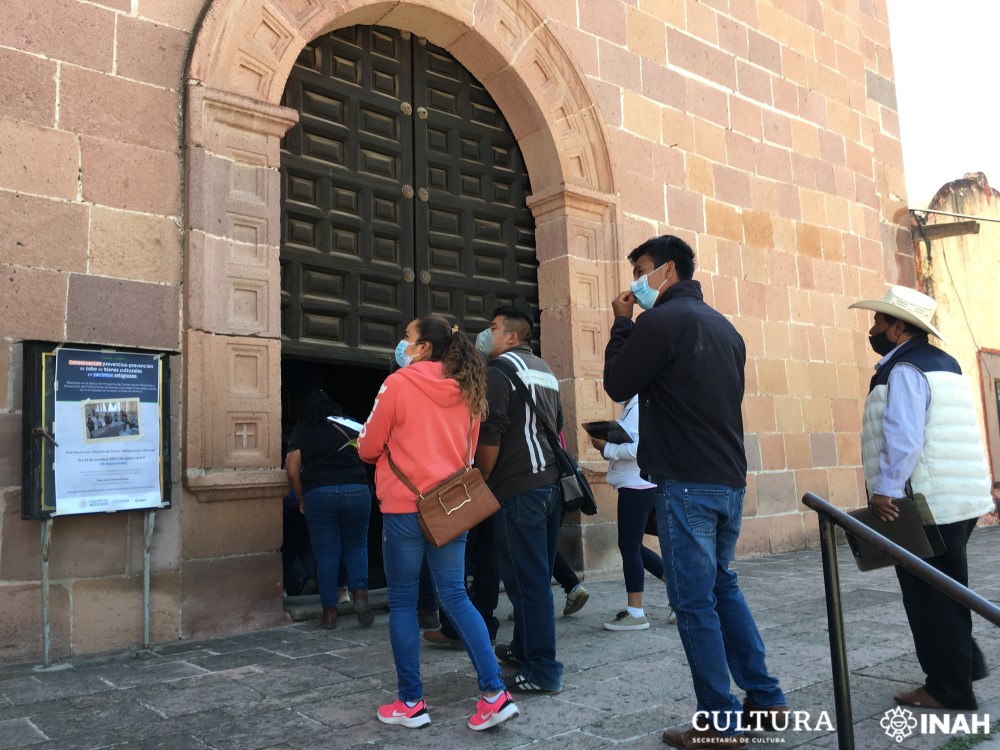 El curso-taller de "Conservación preventiva-prevención de robo de bienes culturales en recintos religiosos" se impartió el fin de semana pasado, en Oaxaca.