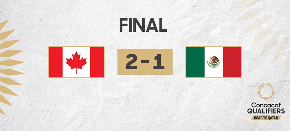 México pierde ante Canadá