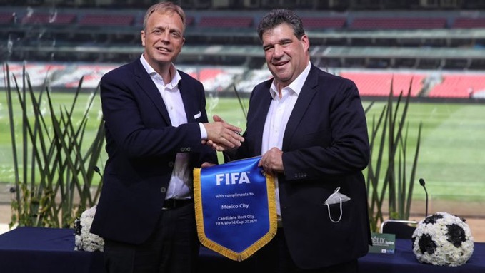 FIFA visita el Estadio Azteca