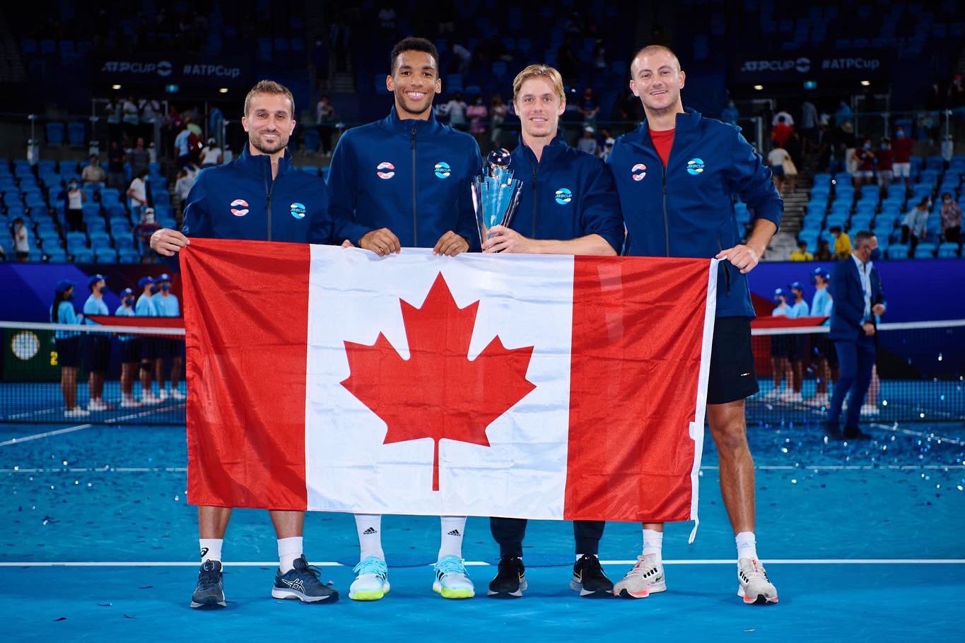 Domina Canadá la ATP Cup 2022 al vencer a España en la final Estado