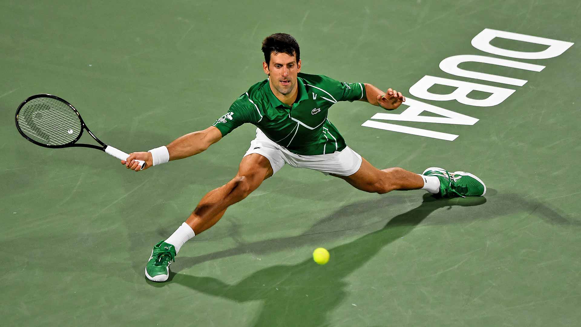 Novak Djokovic en Dubái