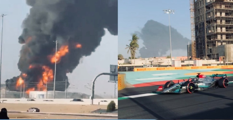 Se registra explosión cerca de la pista del Gran Premio de Arabia Saudita