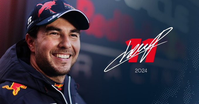 Checo Pérez renueva con Red Bull Racing hasta 2024